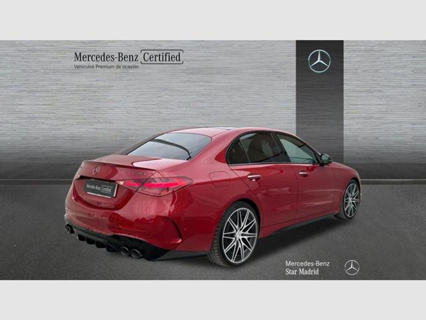 Mercedes-Benz Clase C C 43 Mercedes-AMG 4MATIC 300 kW (408 CV) Rojo Sedan