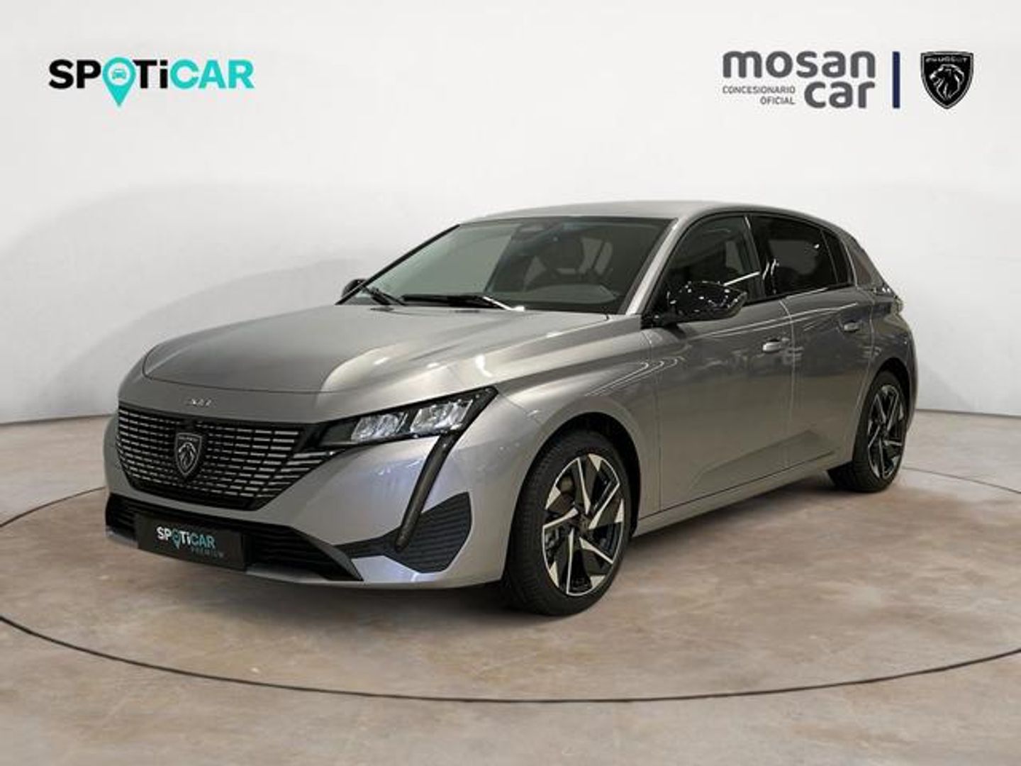 Peugeot 308 Allure Hybrid eDCS6 100 kW (136 CV) Gris Sedan