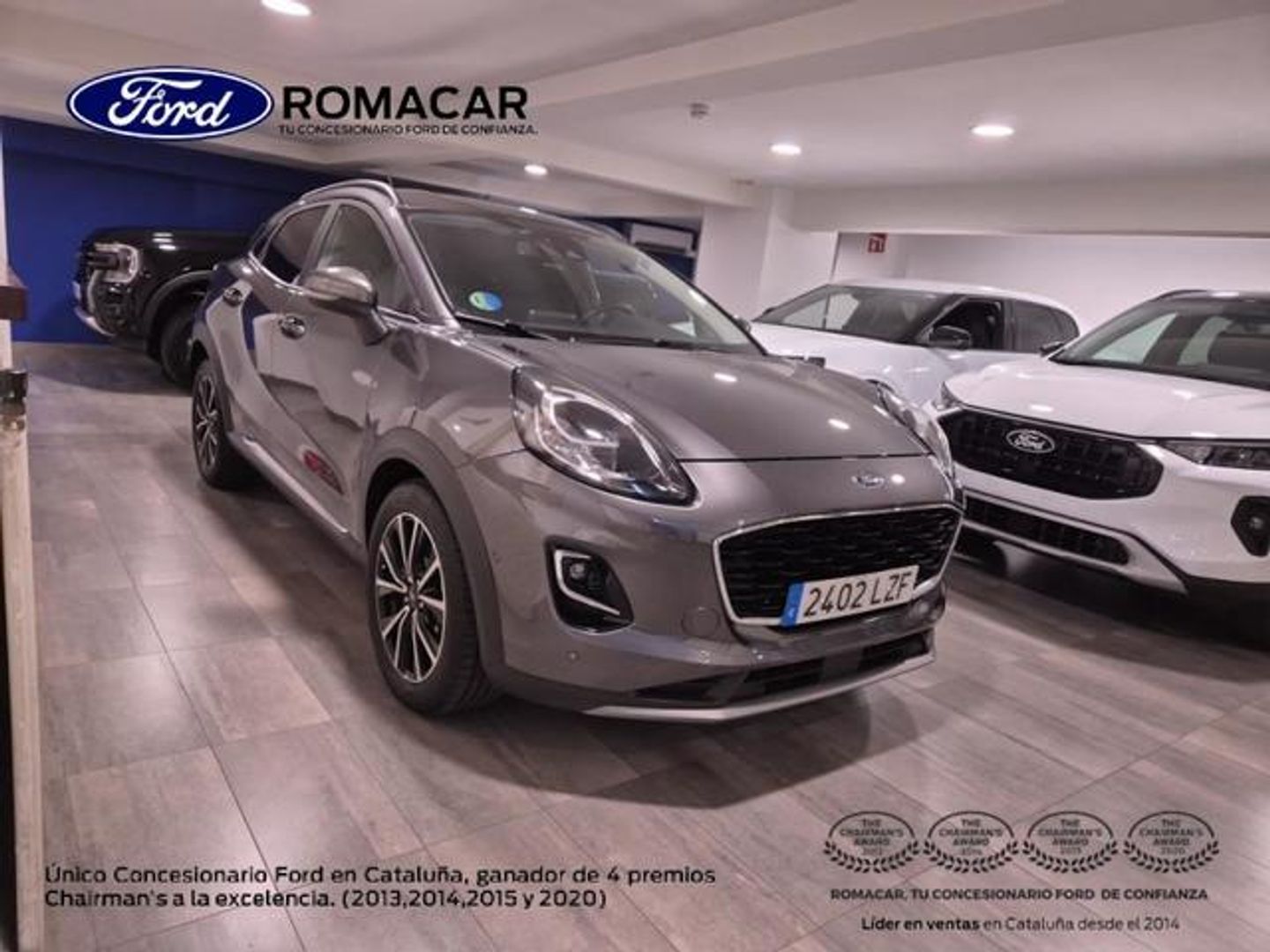 Ford Puma 1.0 EcoBoost MHEV Titanium Design 92 kW (125 CV) Gris SUV