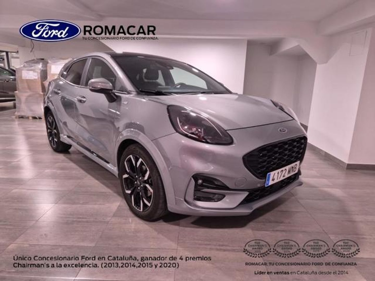 Ford Puma 1.0 EcoBoost MHEV ST-Line X Auto 92 kW (125 CV) Gris Plata SUV