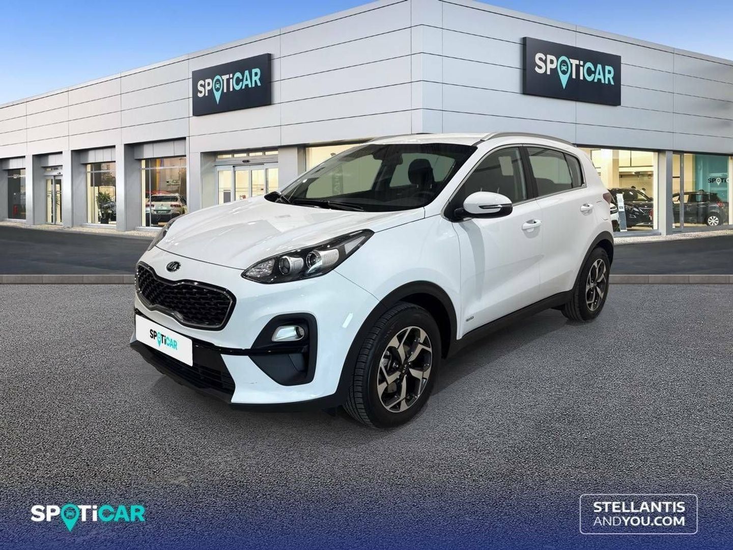 Kia Sportage 1.6 MHEV Business 4x4 100 kW (136 CV) Blanco SUV