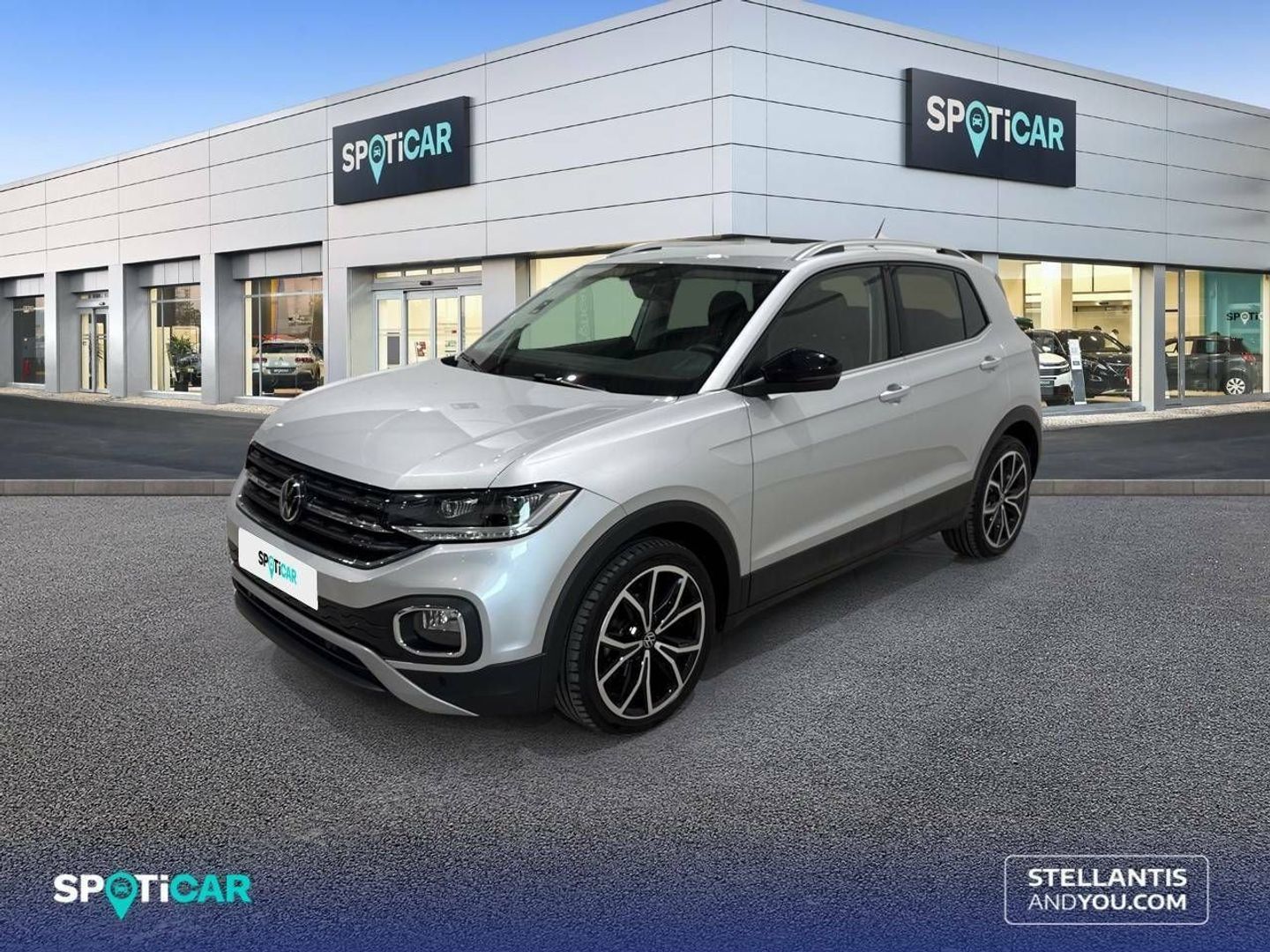 Volkswagen T-Cross Sport 1.0 TSI 81 kW (110 CV) DSG Gris Plata SUV
