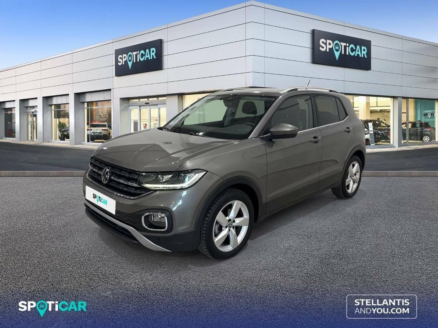 Volkswagen T-Cross Sport 1.0 TSI 81 kW (110 CV) DSG Gris SUV