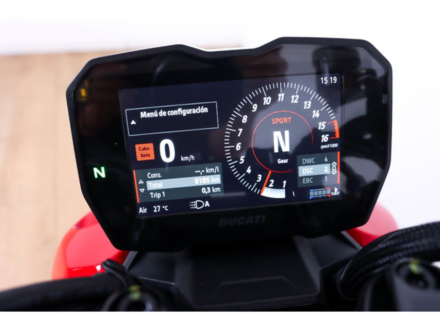 Ducati Streetfighter V 4 Rojo Motorcycle