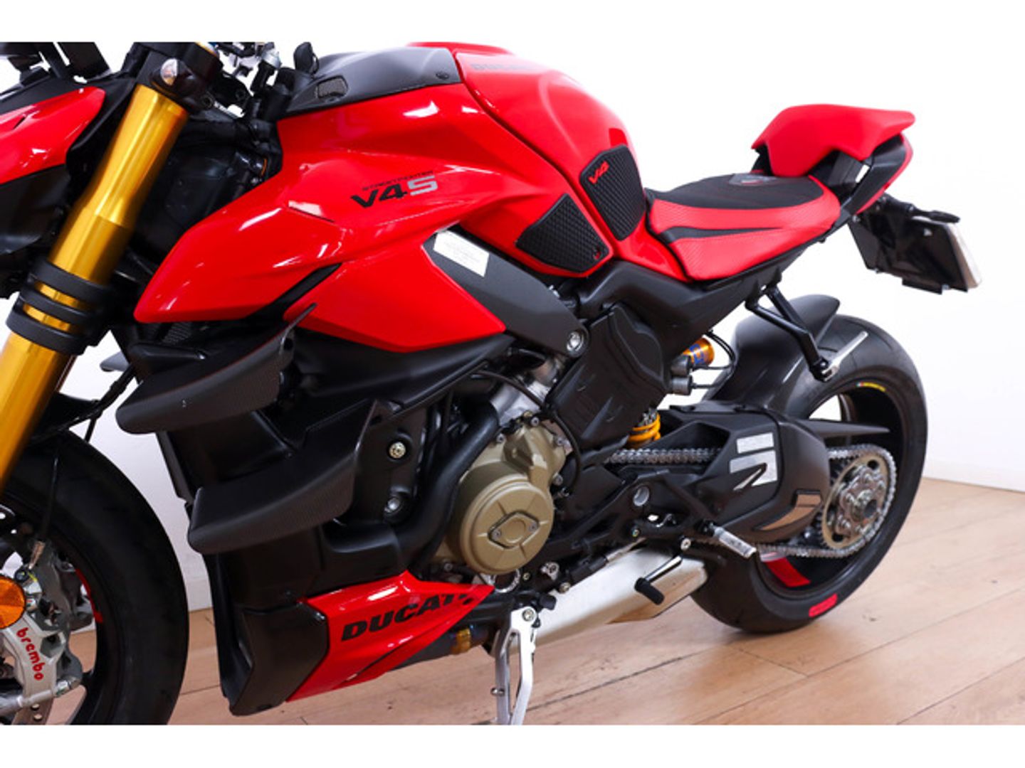 Ducati Streetfighter V 4 Rojo Motorcycle