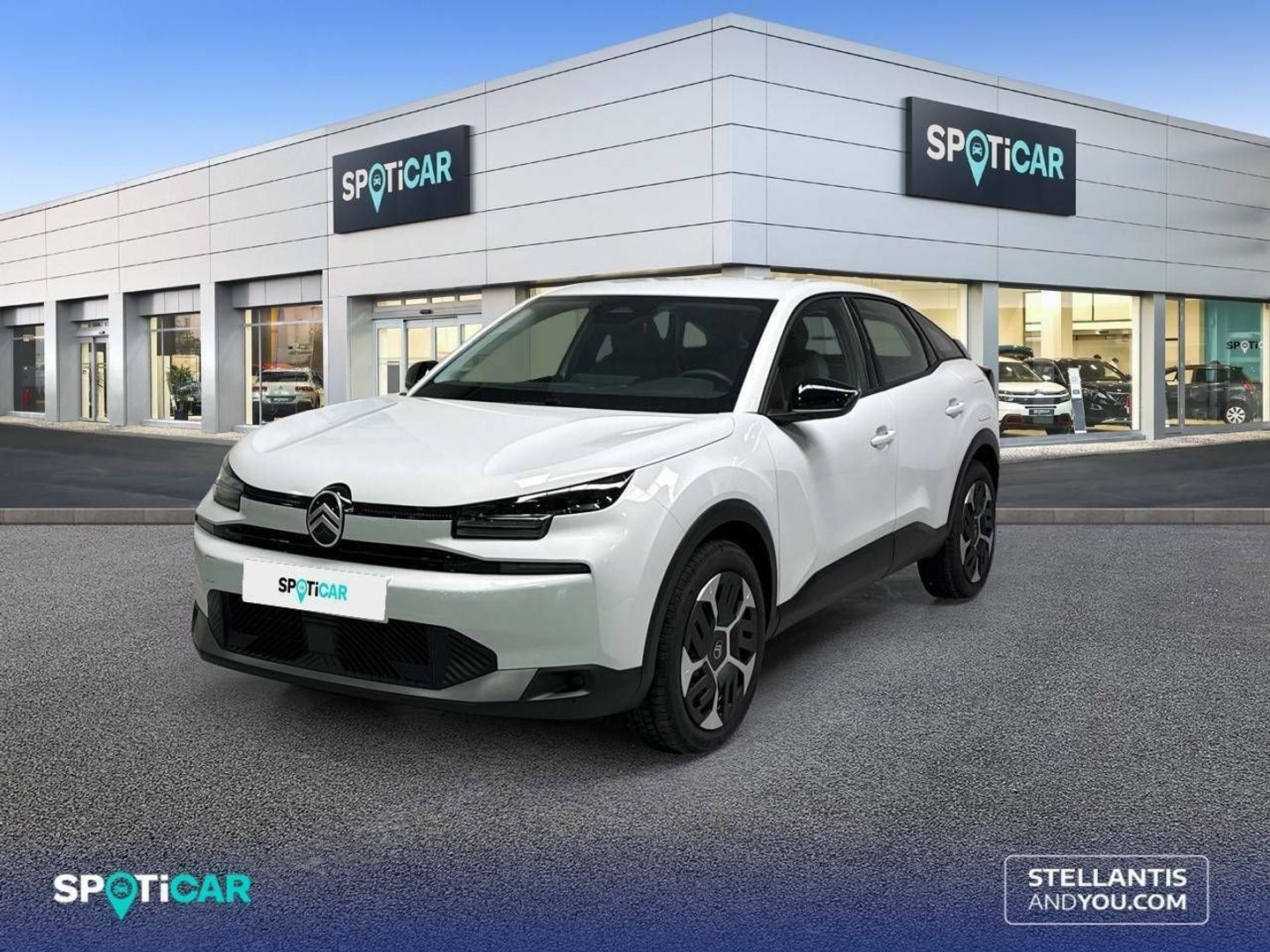 Citroen C4 Hybrid 136 Plus e-DCS6 100 kW (136 CV) Blanco Compact