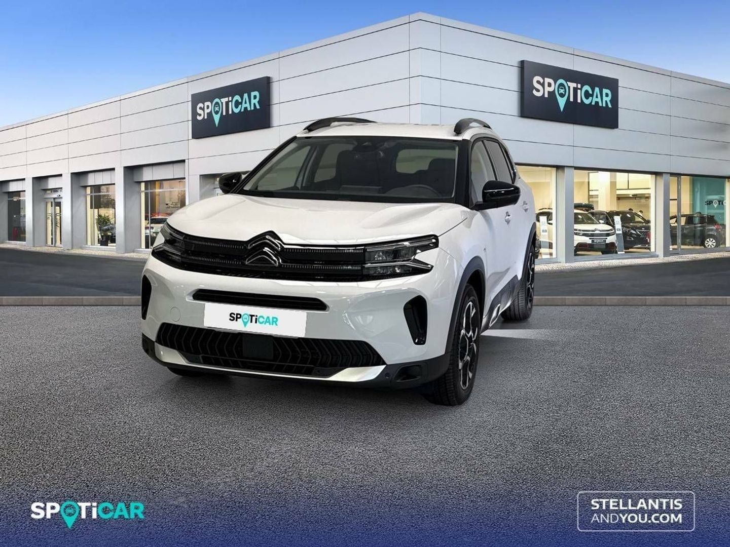 Citroen C5 Aircross Hybrid Plus e-DCS6 100 kW (136 CV) Blanco SUV