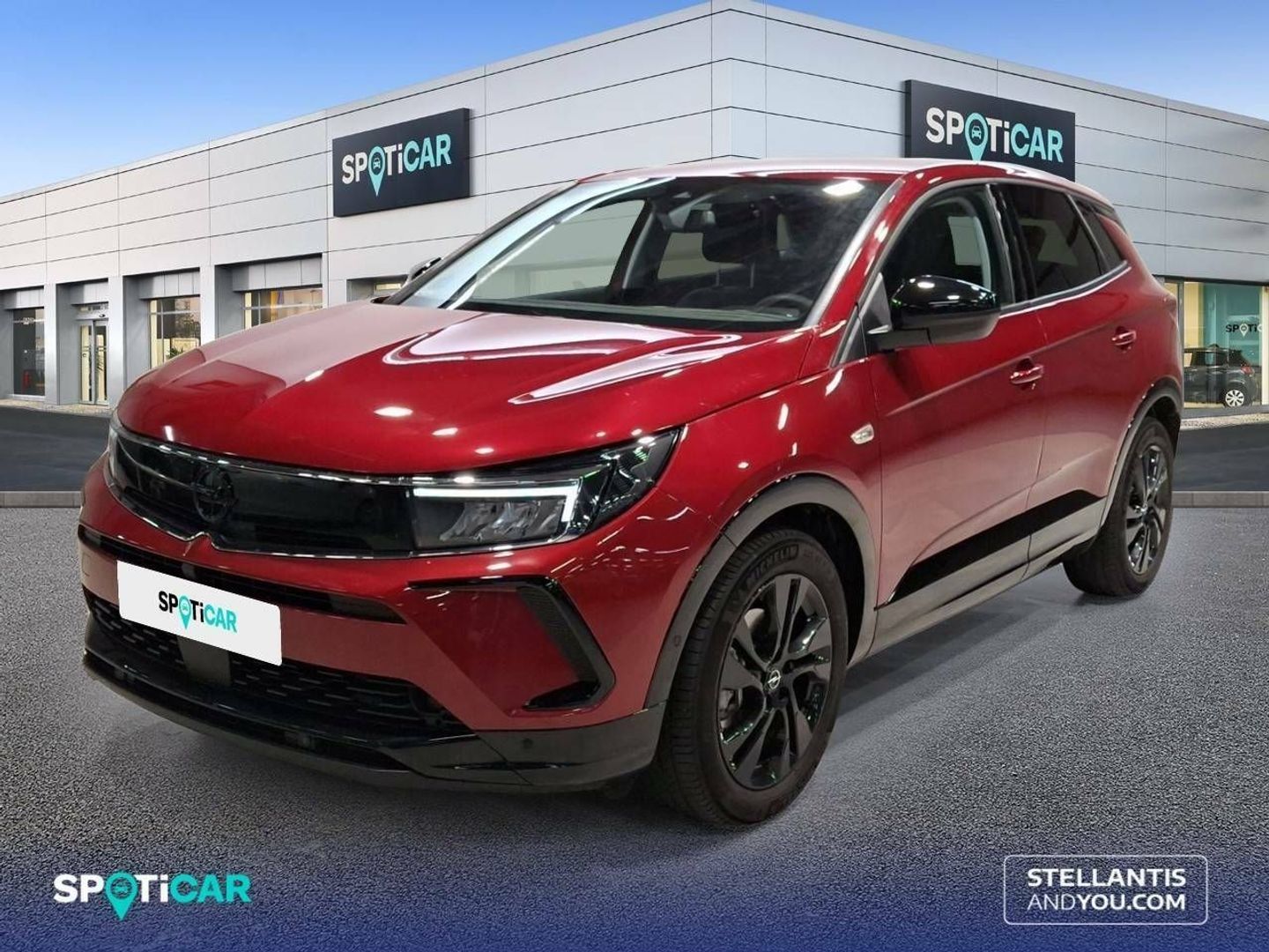 Opel Grandland 1.2T XHT Hybrid MHEV S&S GS eDCT6 100 kW (136 CV) Rojo SUV