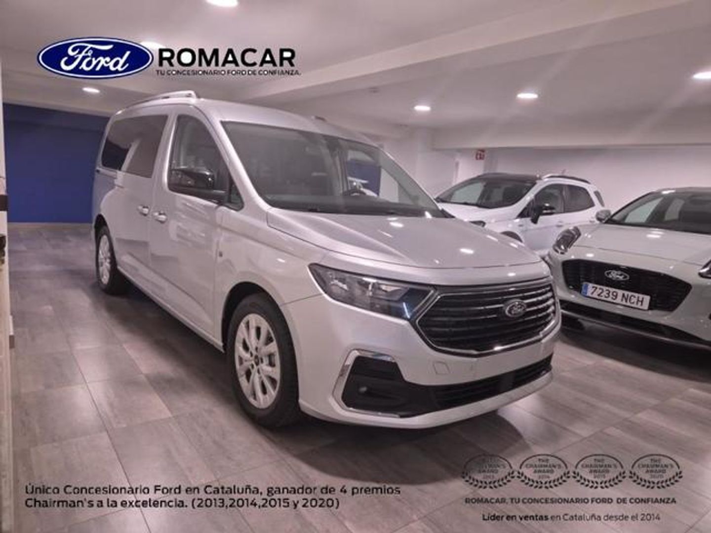 Ford Grand Tourneo Connect 1.5 Ecoboost PHEV Titanium Auto 110 kW (150 CV) Gris Plata Minivan