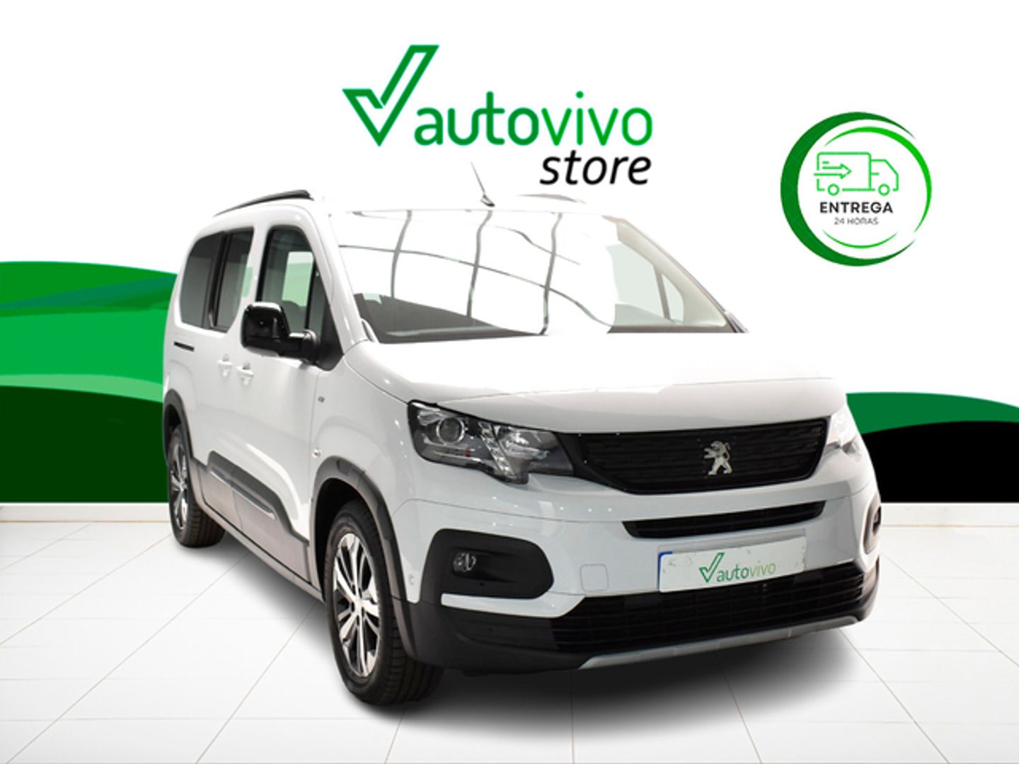 Peugeot e-Rifter Allure Long 100 kW (136 CV) Blanco Minivan