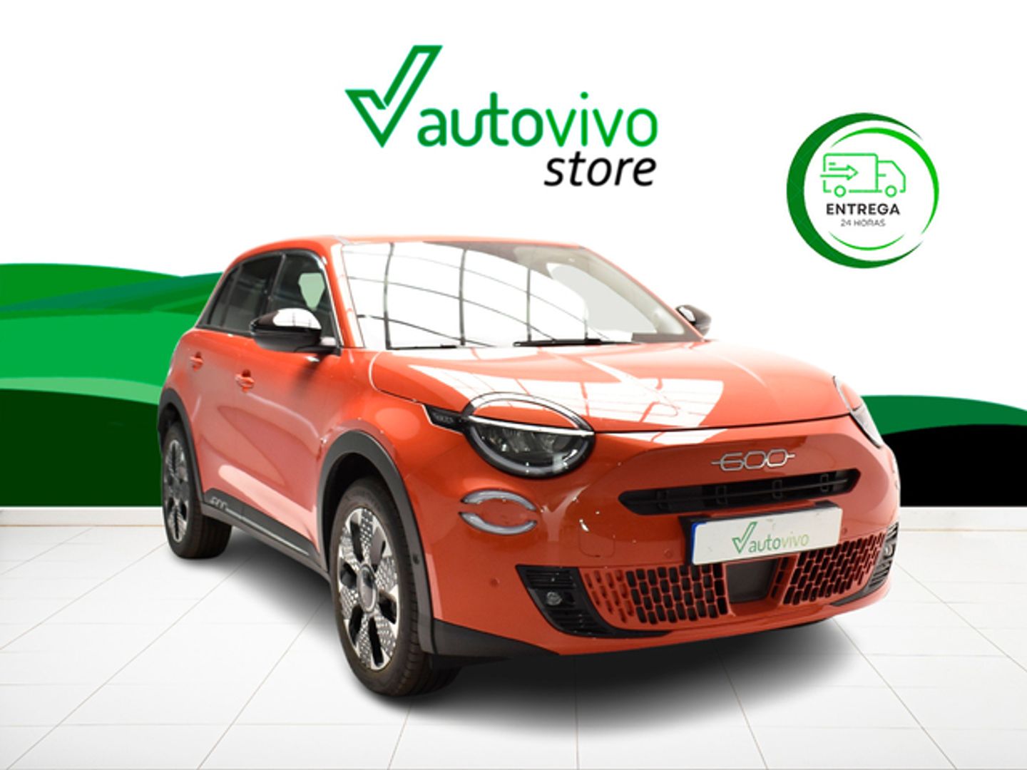 Fiat 600e La prima 54kwh 115 kW (156 CV) Naranja SUV