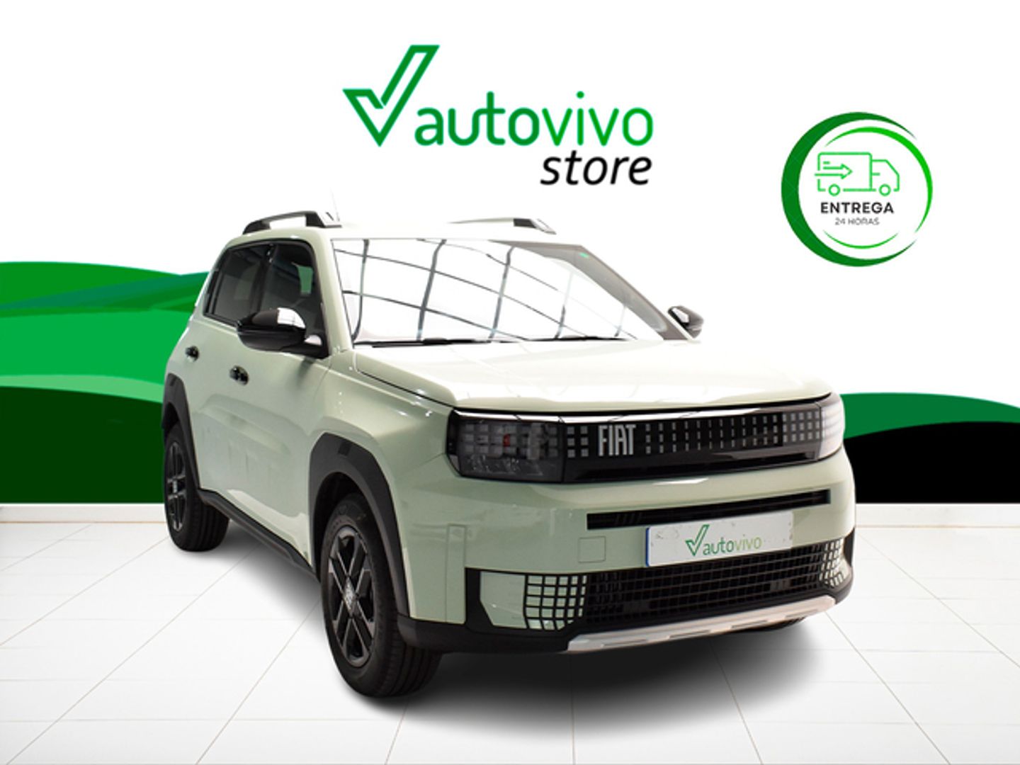 Fiat Grande Panda Icon MHEV 81 kW (110 CV) Verde All Terrain / Pick-up