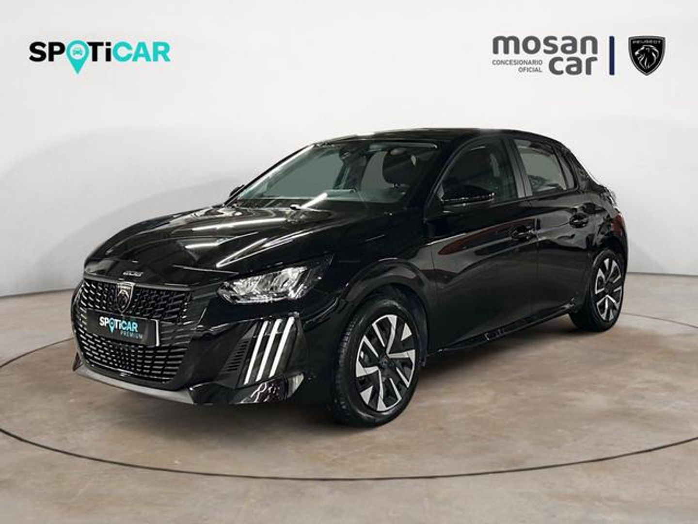 Peugeot 208 Style Hybrid 100 eDCS6 75 kW (100 CV) Negro Sedan