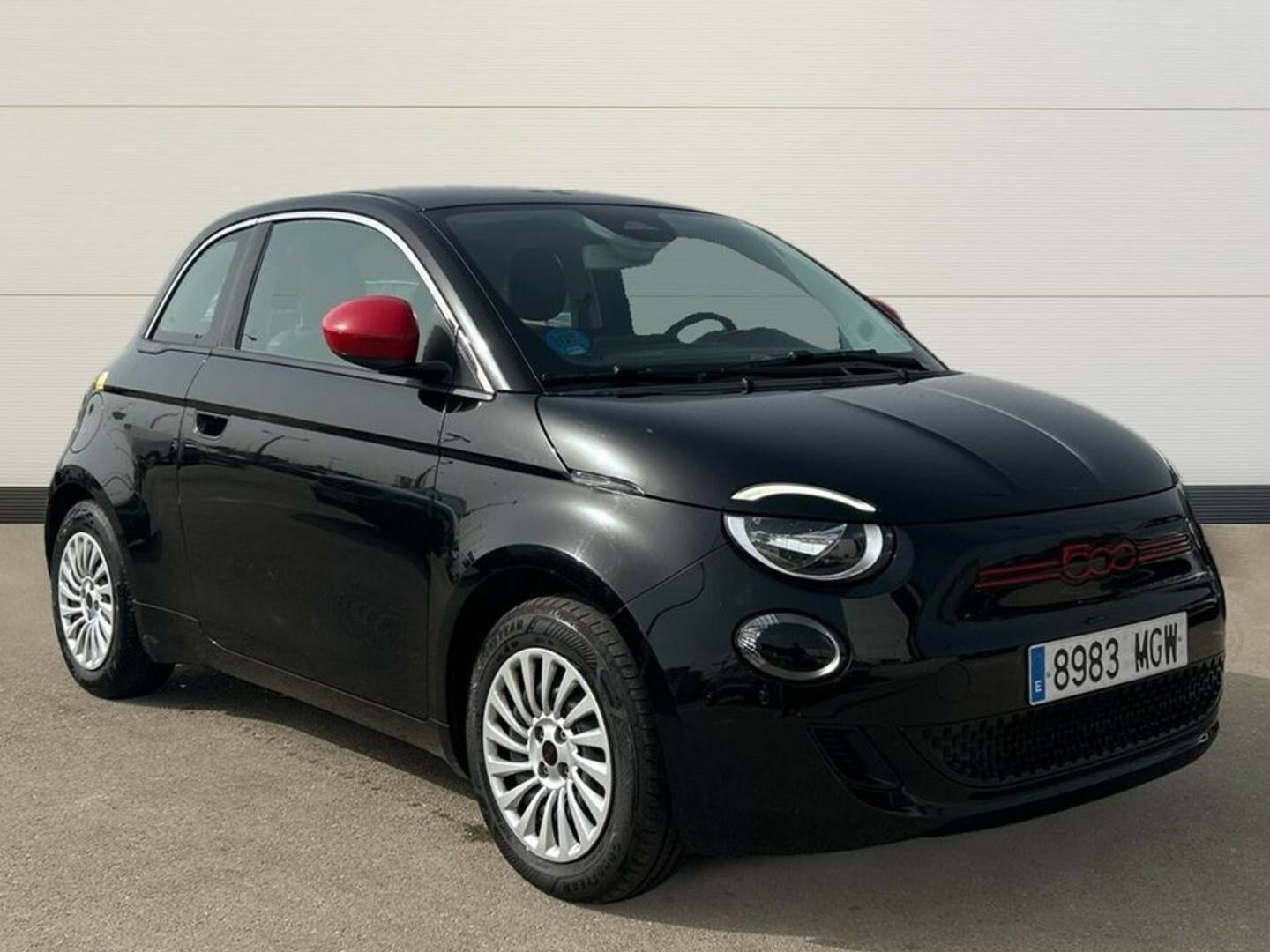 Fiat 500 Electrico Red Hb 320km 85 kW (118 CV) Negro Compact