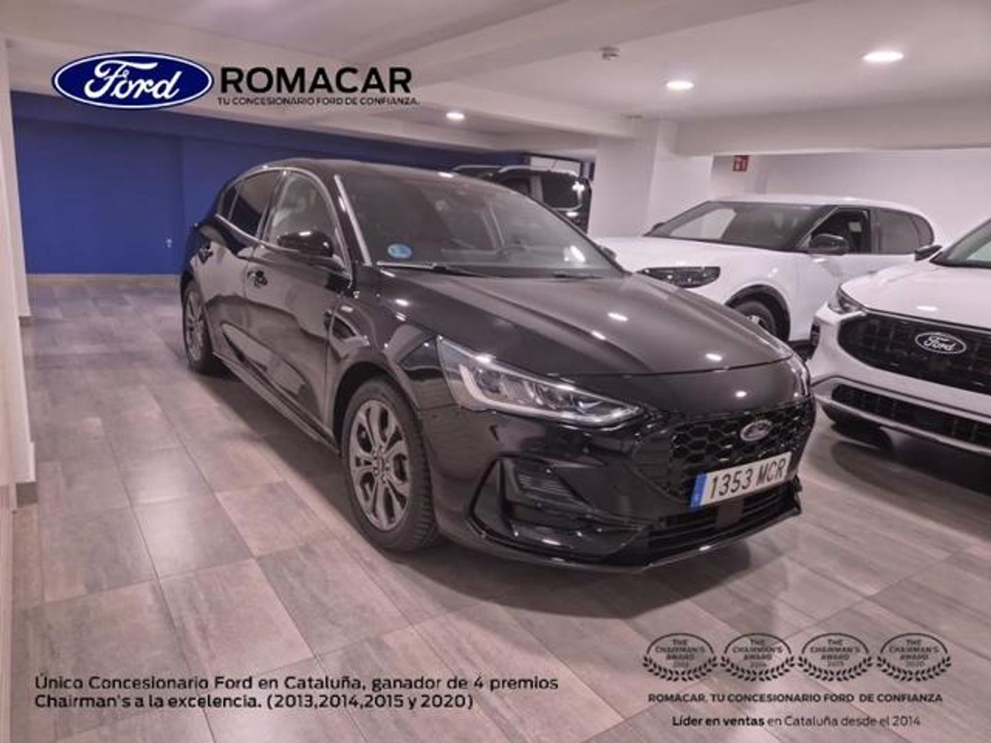 Ford Focus 1.0 Ecoboost MHEV ST-Line 114 kW (155 CV) Negro Compact