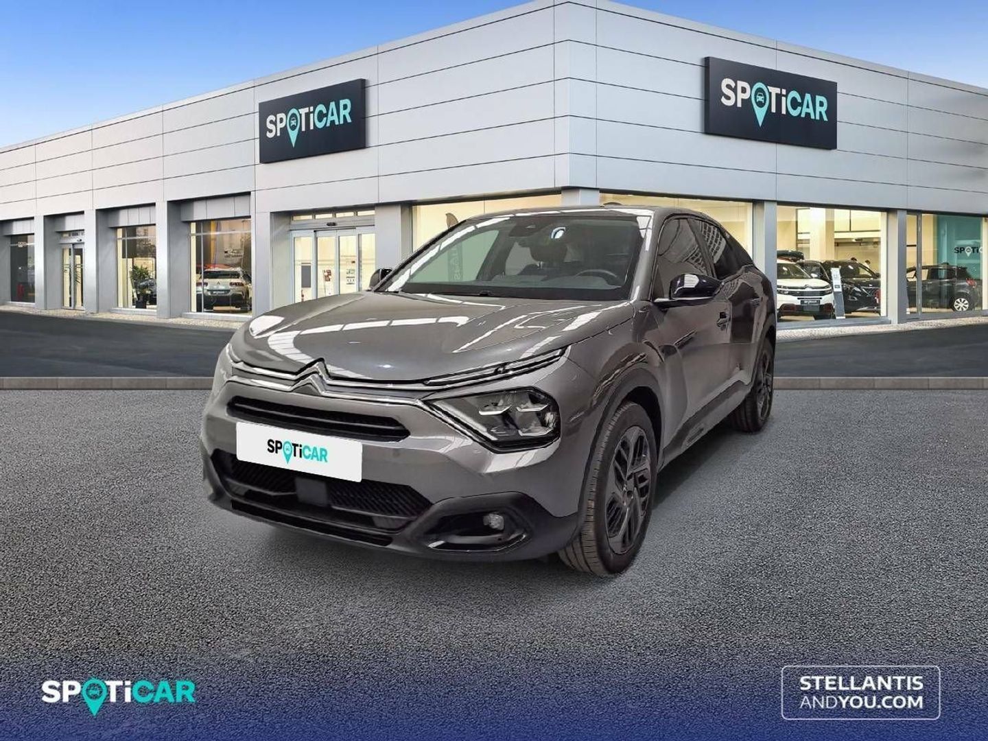 Citroen C4 BlueHDi 130 S&S Plus EAT8 96 kW (131 CV) Gris Sedan