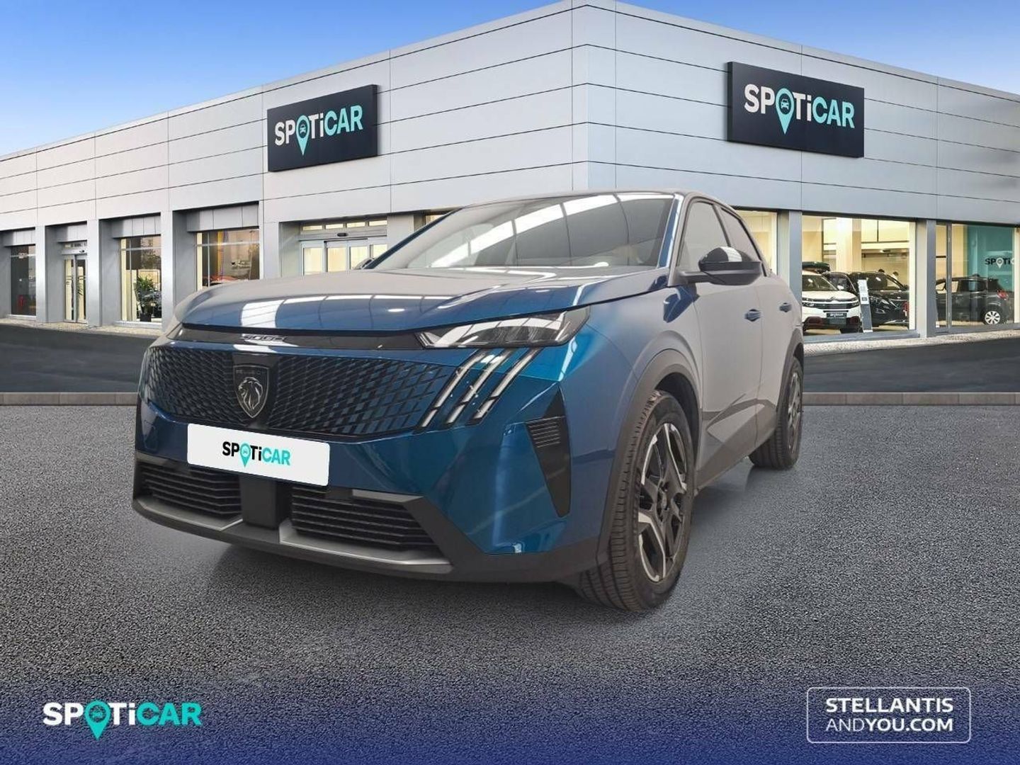 Peugeot e-3008 Eléctrico Allure 157 kW (214 CV) Azul SUV
