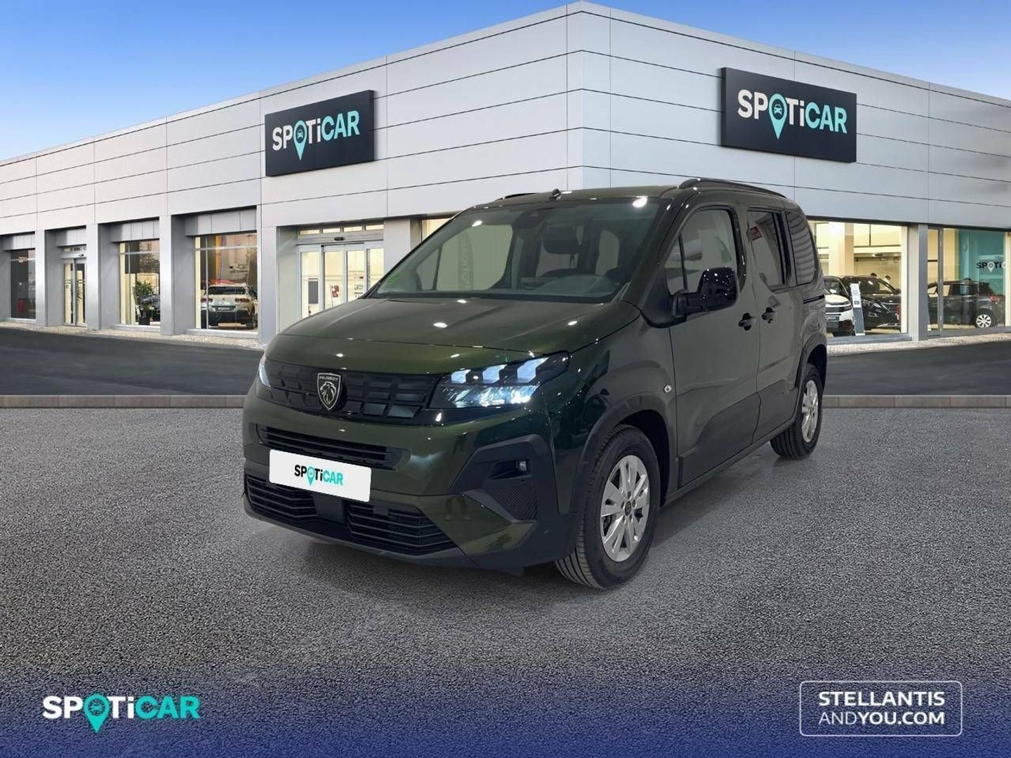 Peugeot Rifter Allure Long BlueHDi 74 kW (100 CV) Verde Minivan