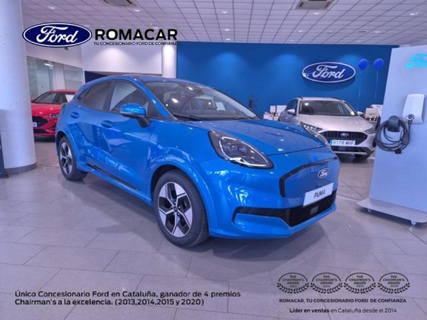 Ford Puma 43kWh Gen-E 124 kW (168 CV) Azul Coupé