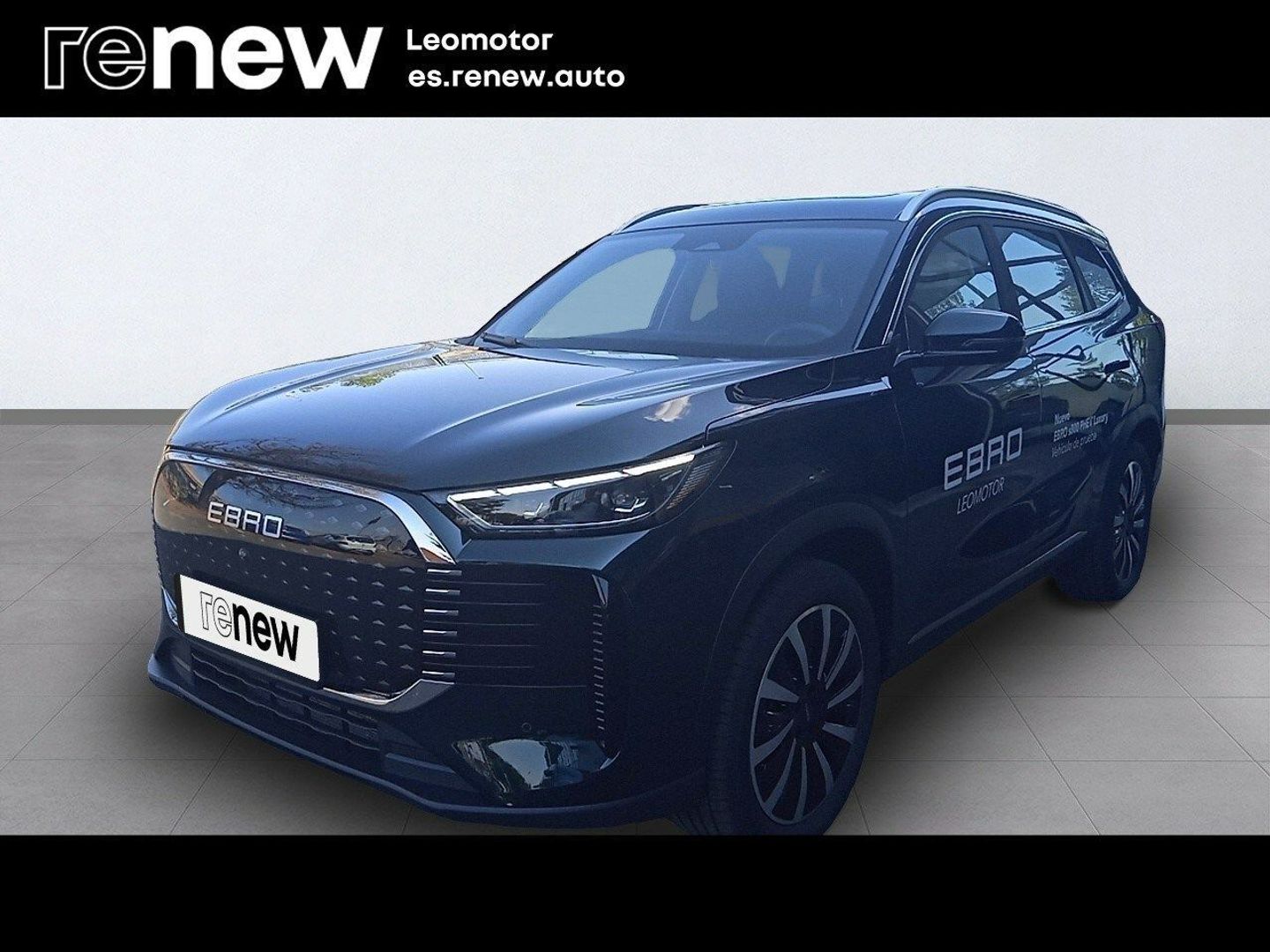 Ebro S700 1.5 TGDI PHEV Luxury E-CVT 255 kW (347 CV) Negro SUV