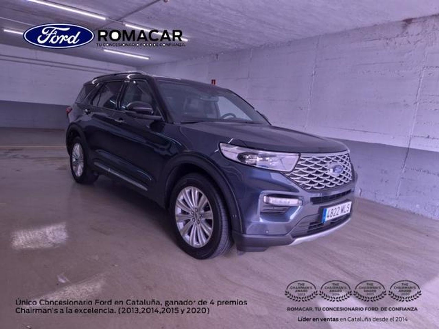 Ford Explorer 3.0 PHEV Platinum AWD 336 kW (457 CV) Azul All Terrain / Pick-up
