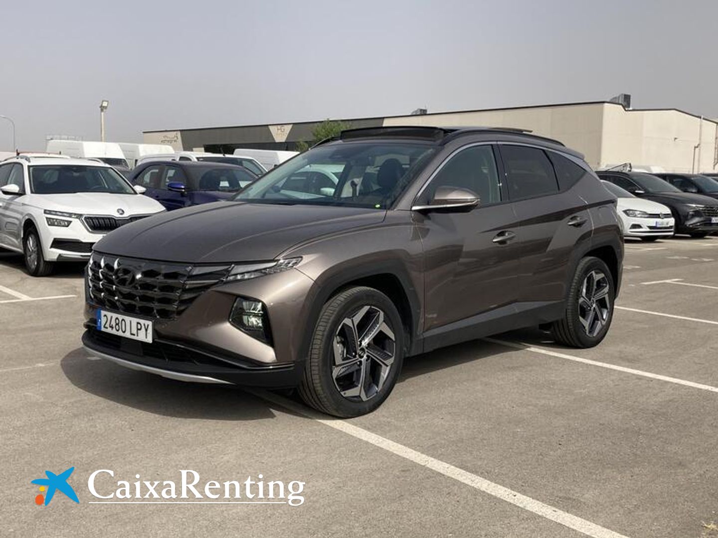 Hyundai Tucson 1.6 TGDI HEV Tecno Sky Auto 169 kW (230 CV) Marrón SUV