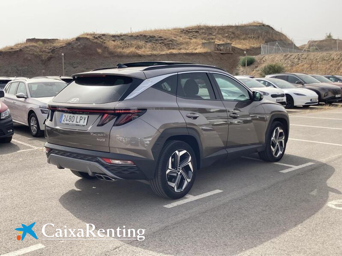 Hyundai Tucson 1.6 TGDI HEV Tecno Sky Auto 169 kW (230 CV) Marrón SUV