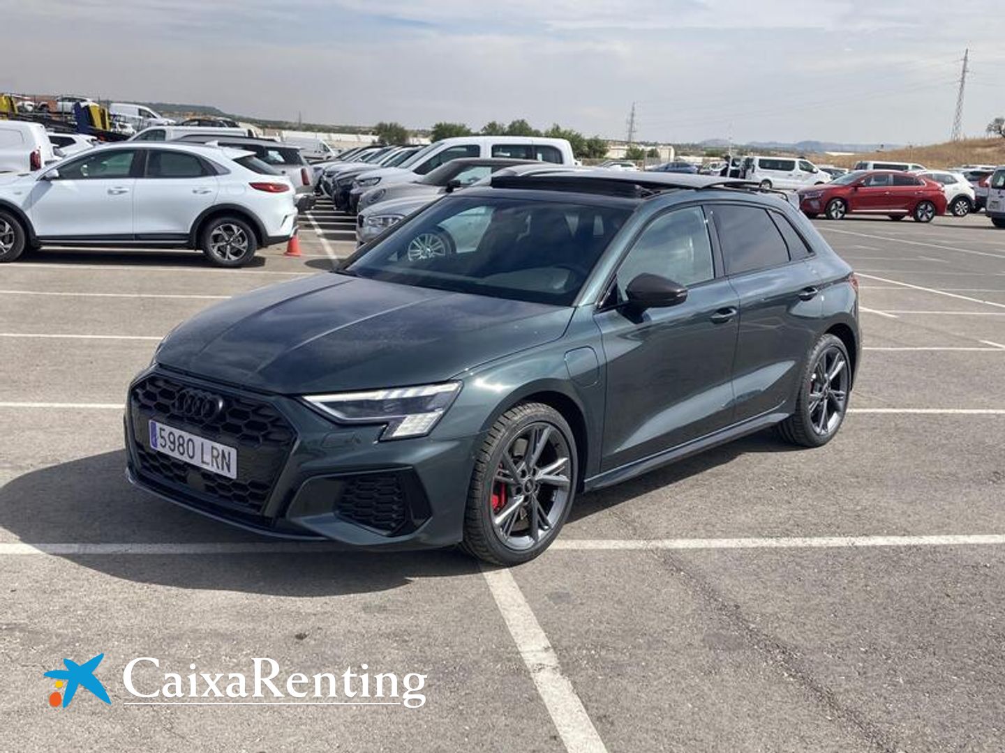 Audi A3 Sportback TFSIe Black line Competition 45 TFSI e 180 kW (245 CV) S tronic Gris Compact