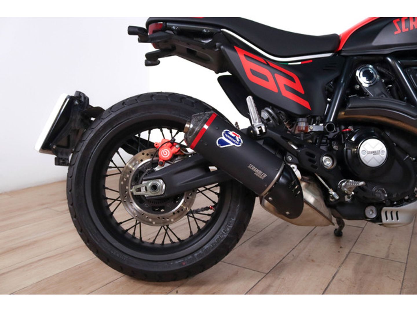 Ducati Scrambler Full Throttle Rojo Motorcycle