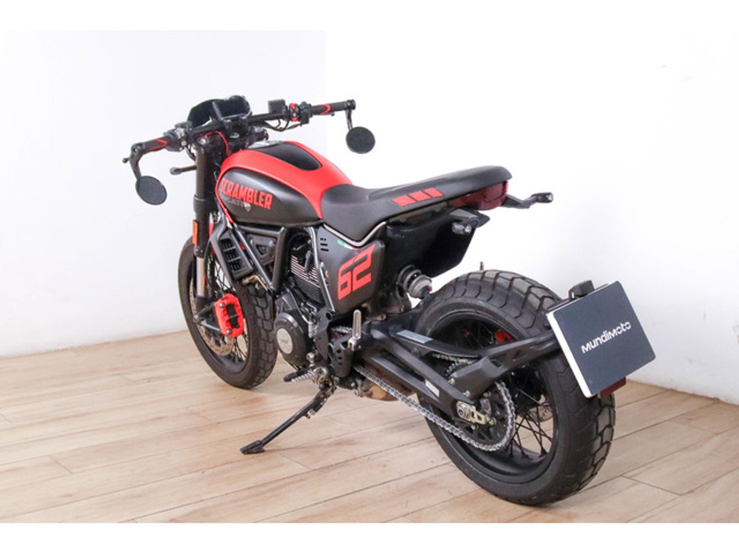 Ducati Scrambler Full Throttle Rojo Motorcycle