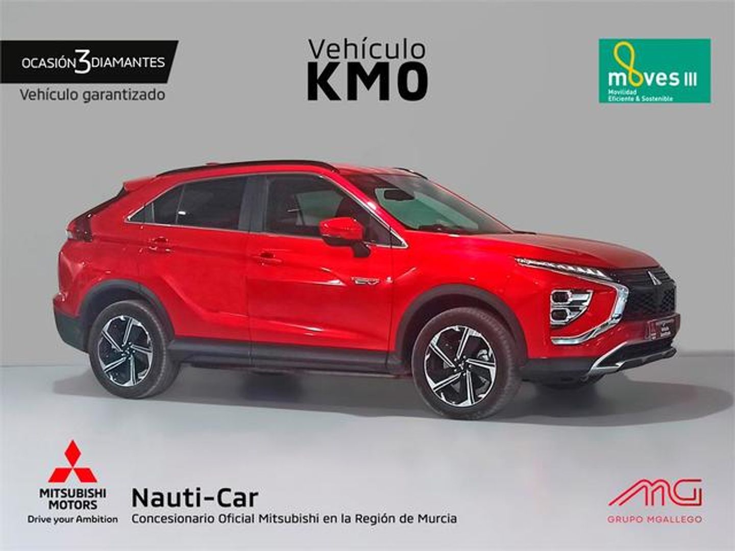 Mitsubishi Eclipse Cross 2.4 PHEV Kaiteki 4WD Auto 138 kW (188 CV) Rojo SUV