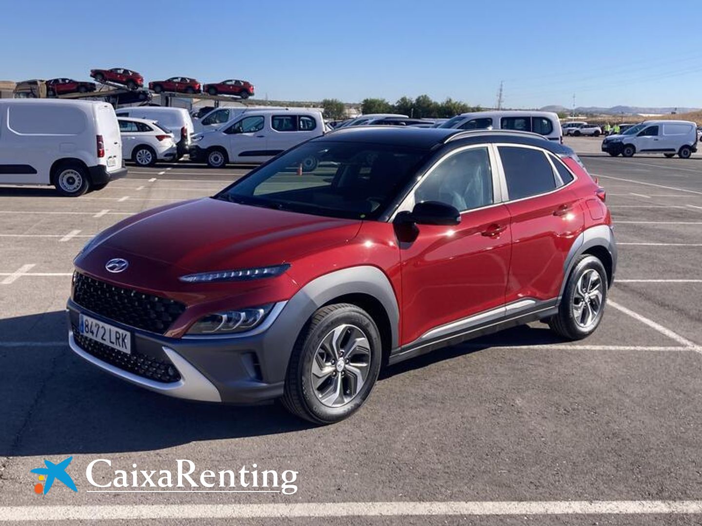 Hyundai Kona 1.6 GDI HEV Tecno 2C DCT 104 kW (141 CV) Rojo SUV