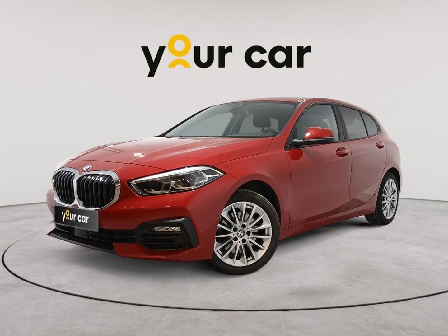 BMW Serie 1 118i 103 kW (140 CV) Rojo Compact