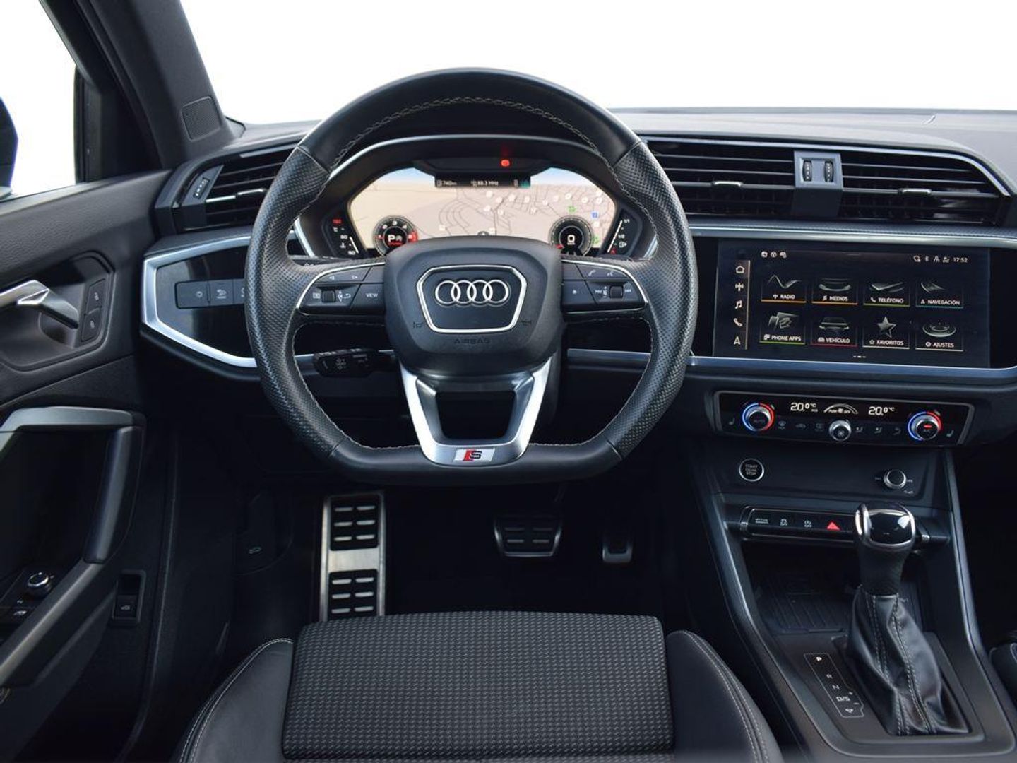 Audi Q3 Black line 35 TDI 110 kW (150 CV) S tronic Gris SUV