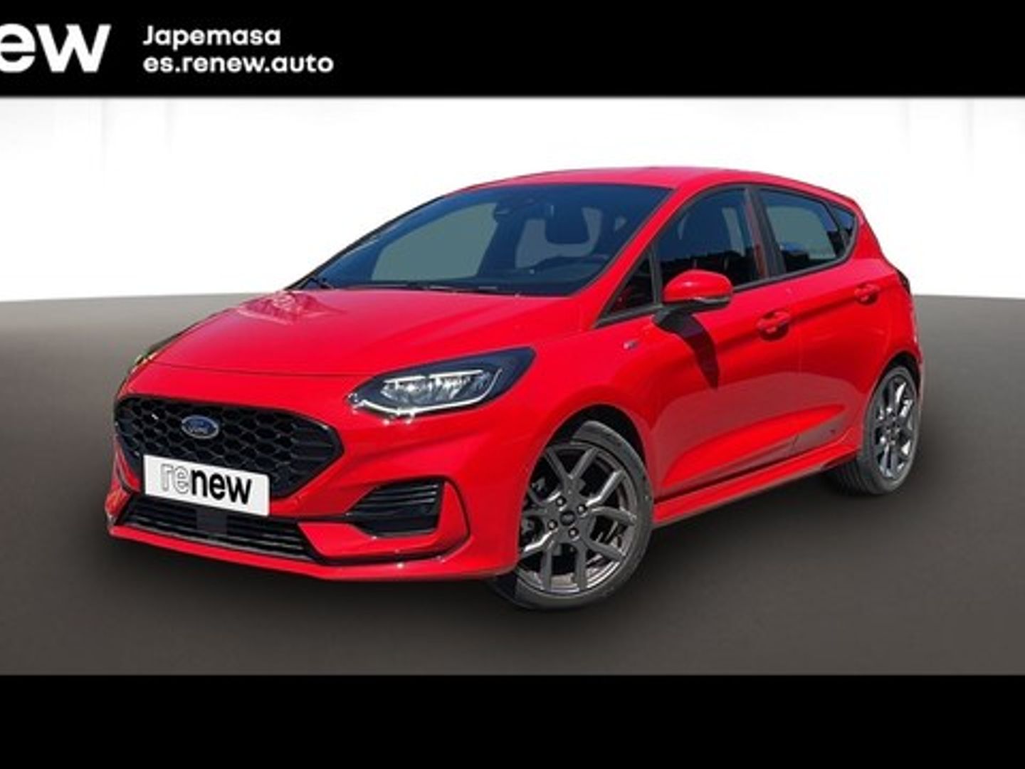Ford Fiesta 1.0 EcoBoost MHEV ST-Line 92 kW (125 CV) Rojo Sedan