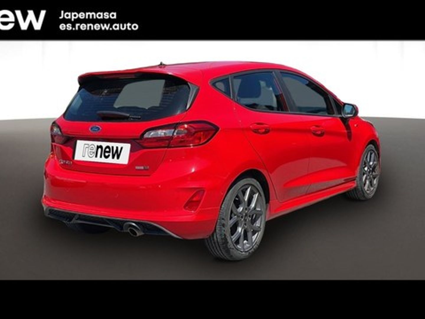 Ford Fiesta 1.0 EcoBoost MHEV ST-Line 92 kW (125 CV) Rojo Sedan