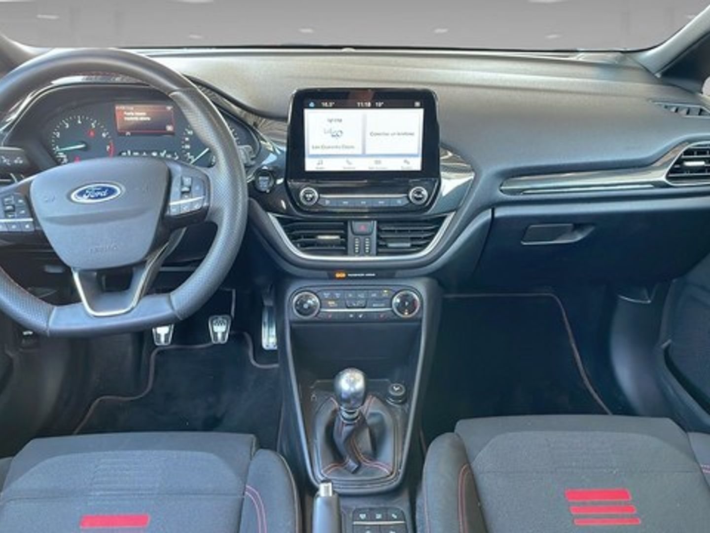 Ford Fiesta 1.0 EcoBoost MHEV ST-Line 92 kW (125 CV) Rojo Sedan