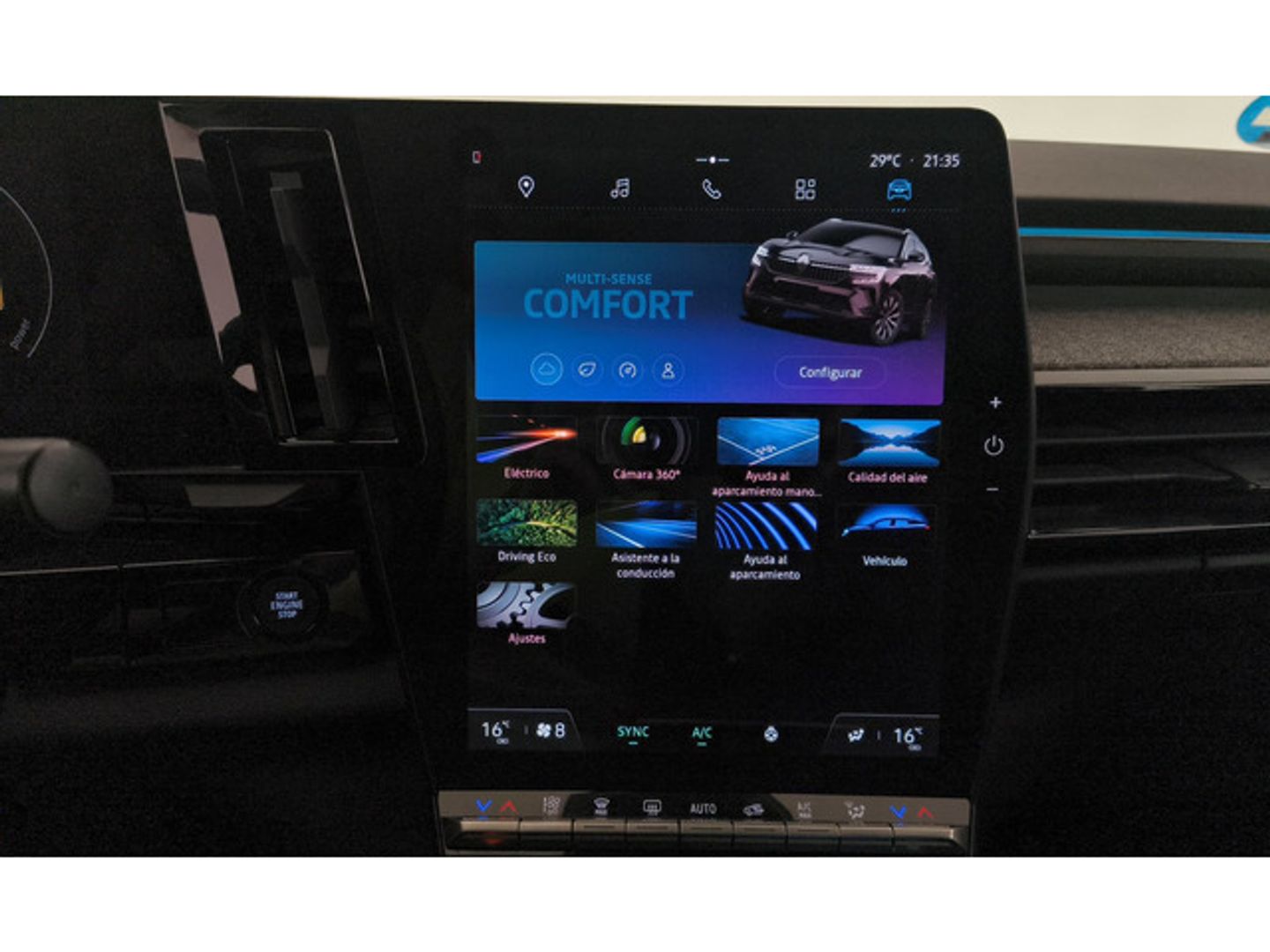 Renault Espace Techno E-Tech full hybrid 147 kW (200 CV) Rojo All Terrain / Pick-up