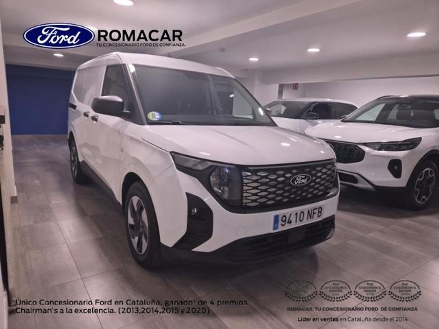 Ford Transit Courier Furgon BEV 54kWh Trend Auto 100 kW (136 CV) Blanco Industrial