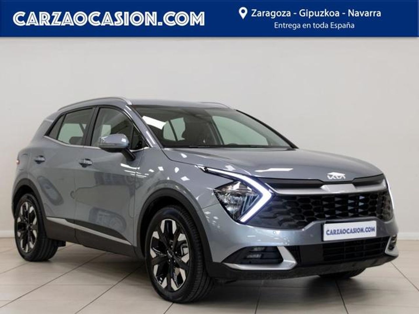Kia Sportage 1.6 T-GDi PHEV Drive 4x4 195 kW (265 CV) Gris Plata SUV