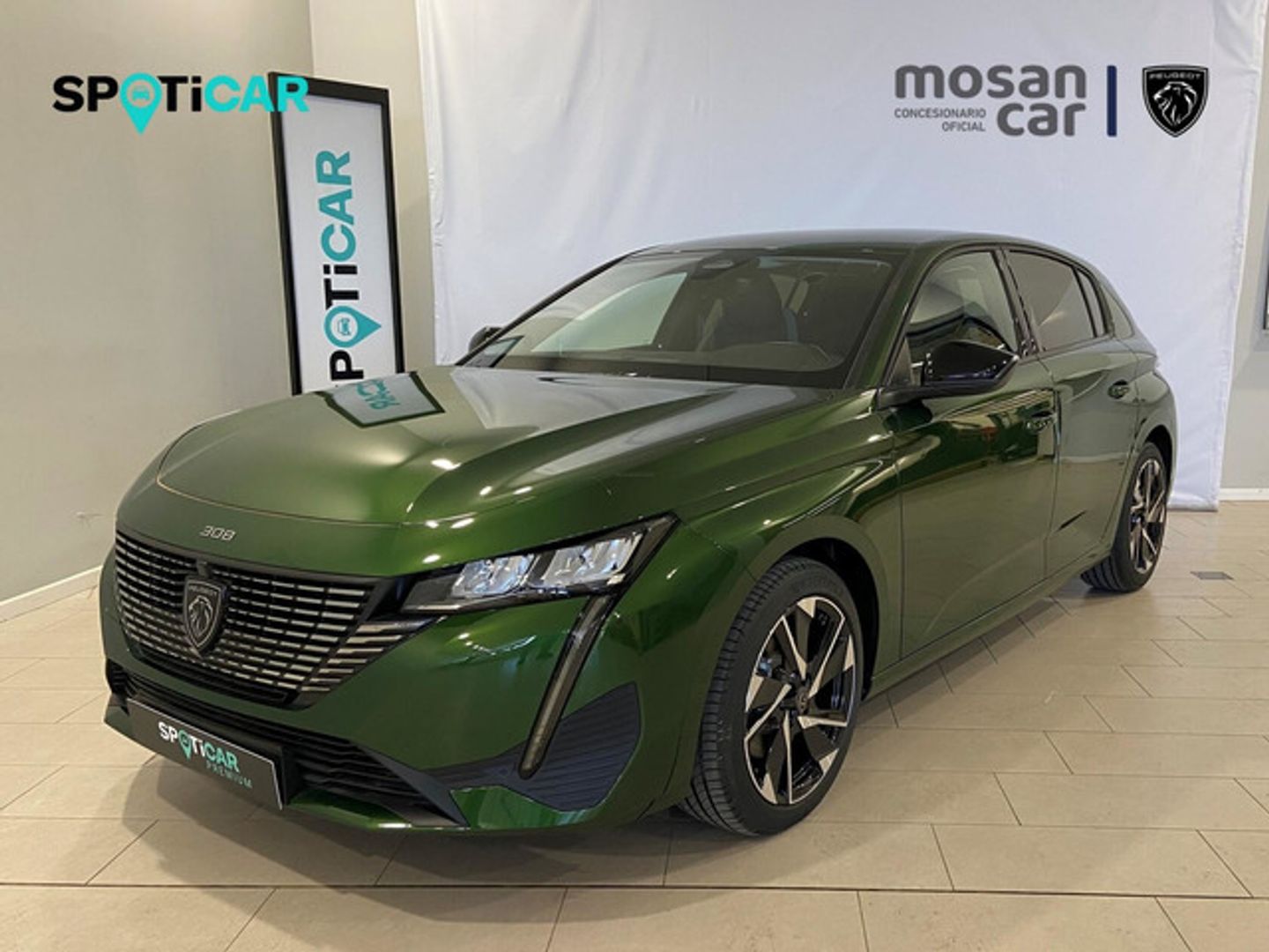 Peugeot 308 BlueHDi 130 S&S Allure EAT8 96 kW (130 CV) Verde Compact