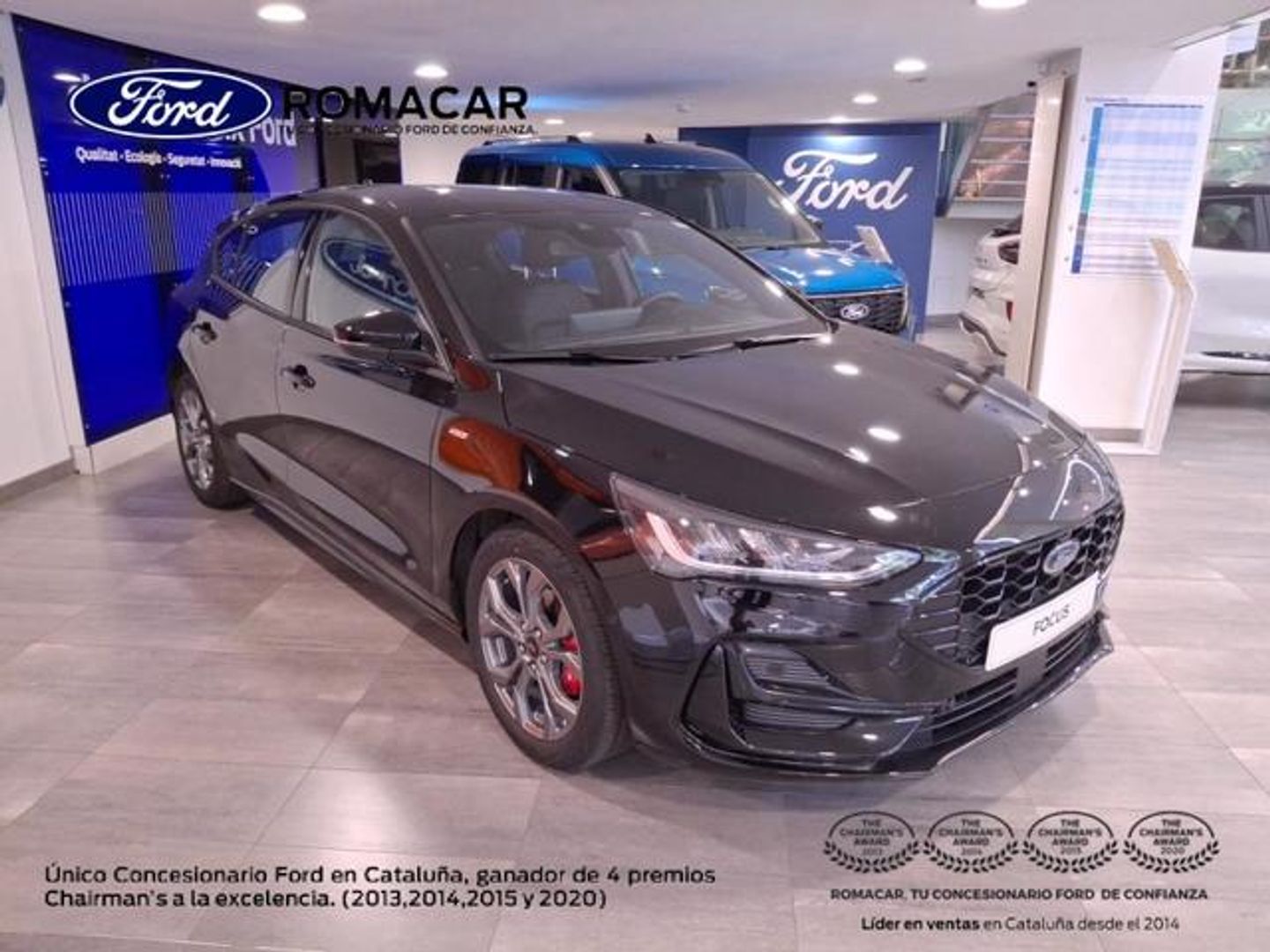 Ford Focus 1.0 Ecoboost MHEV ST-Line 92 kW (125 CV) Negro Compact