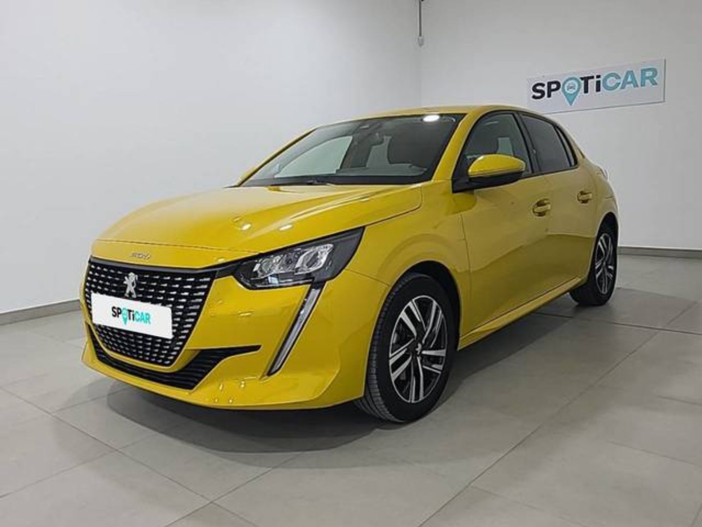 Peugeot 208 BlueHDi 100 S&S Allure Pack 75 kW (100 CV) Amarillo Compact