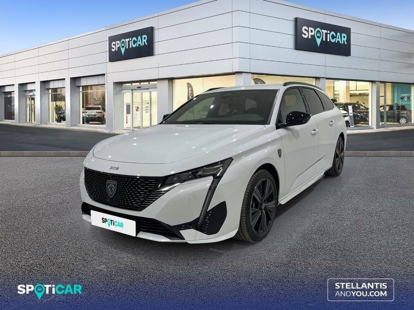 Peugeot 308 SW Hybrid 145 GT e-DCS6 107 kW (145 CV) Blanco Familiar