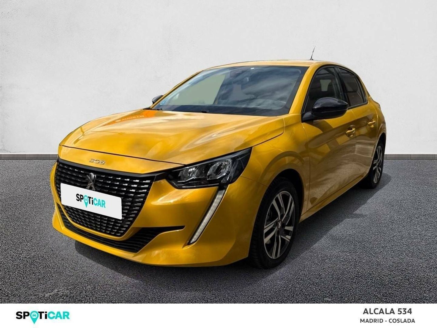 Peugeot 208 PureTech 130 Allure Pack EAT8 96 kW (130 CV) Amarillo Compact
