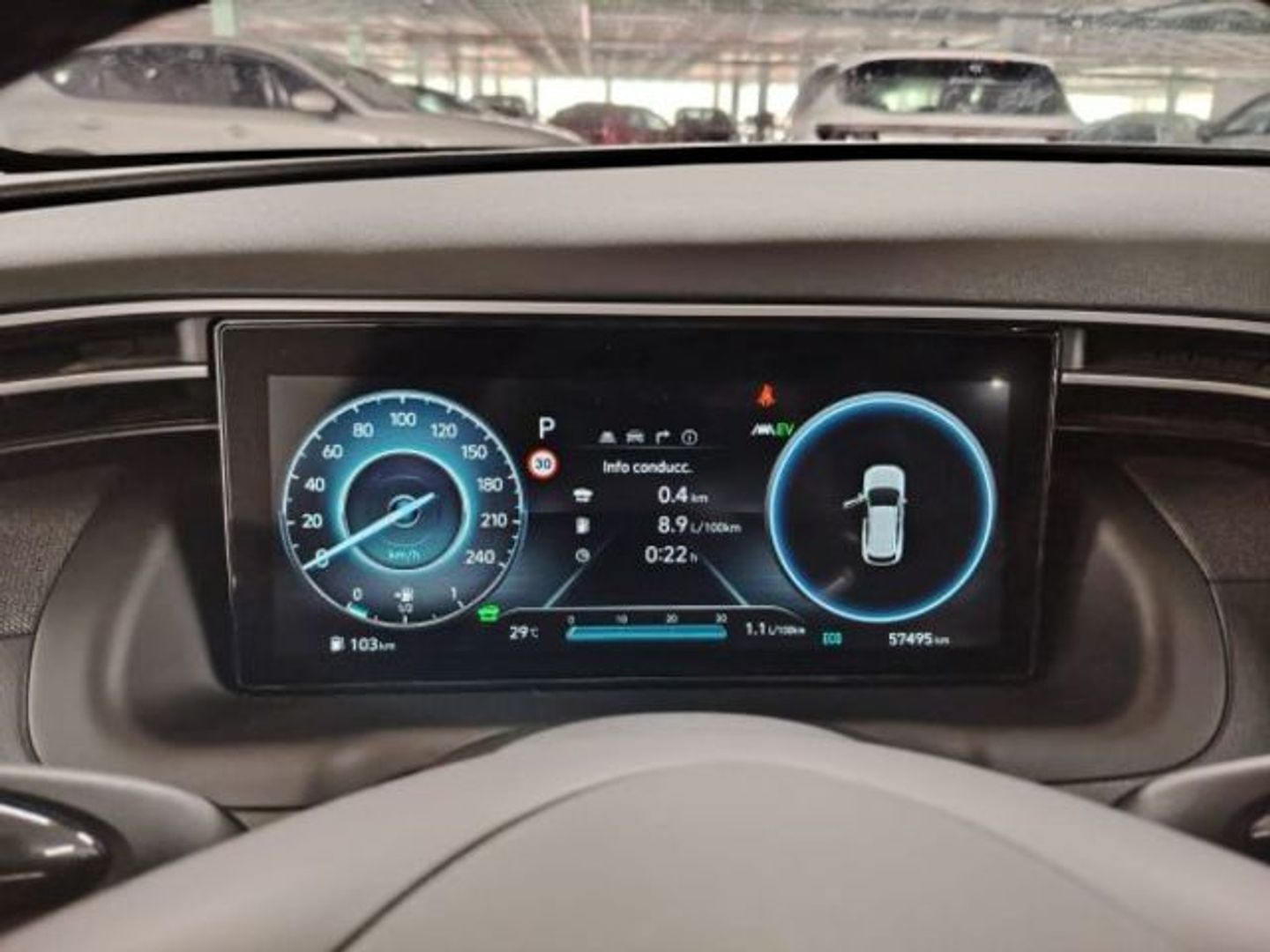 Hyundai Tucson 1.6 TGDI PHEV Tecno Sky 4x4 Auto 195 kW (265 CV) Gris SUV
