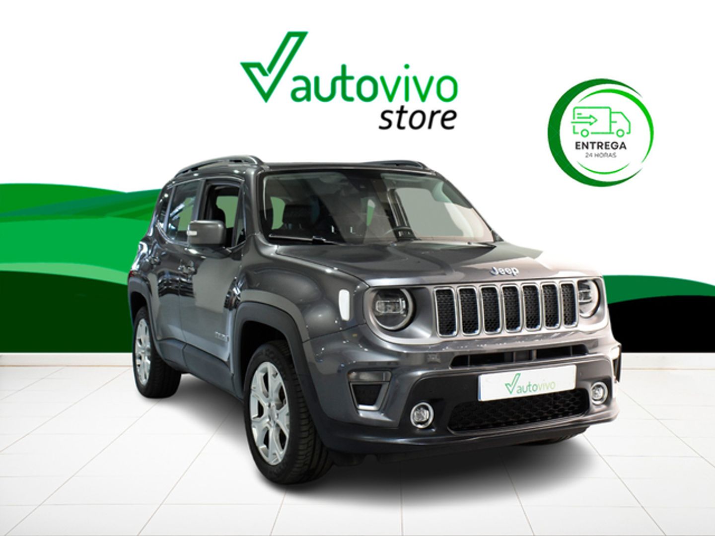 Jeep Renegade 1.6 Multijet Limited 4x2 96 kW (130 CV) Negro All Terrain / Pick-up