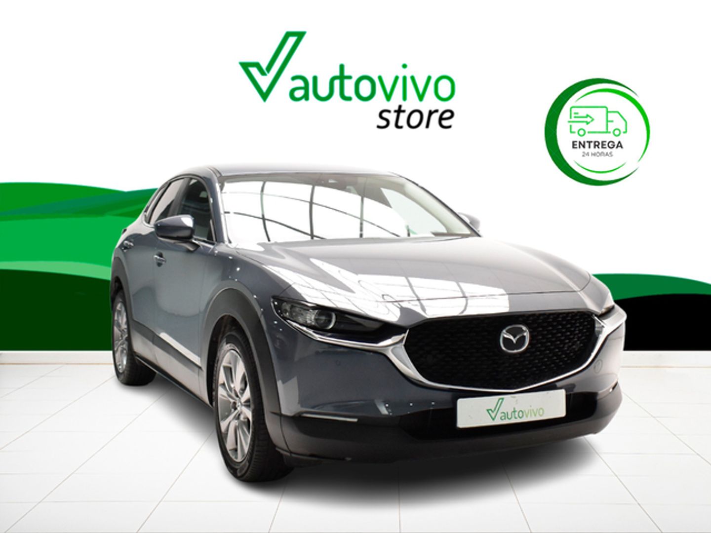 Mazda CX-30 2.0 Skyactiv-X Evolution 2WD AT 132 kW (180 CV) Gris All Terrain / Pick-up