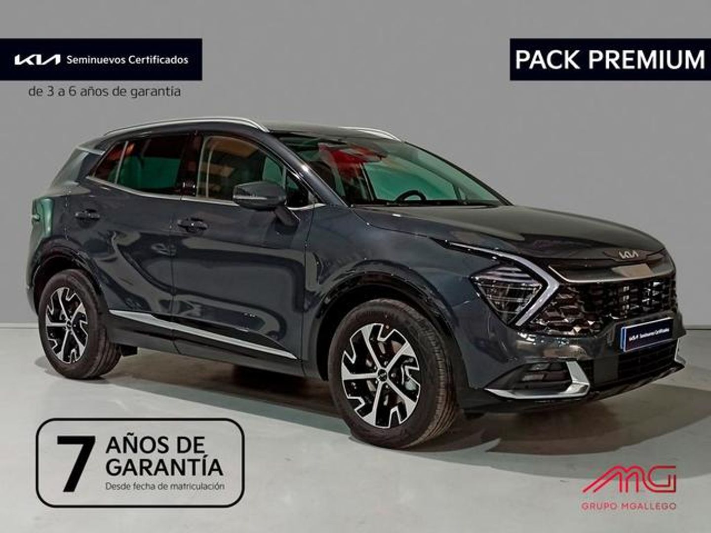 Kia Sportage 1.6 T-GDi HEV Tech 4x2 Auto 158 kW (215 CV) Gris SUV