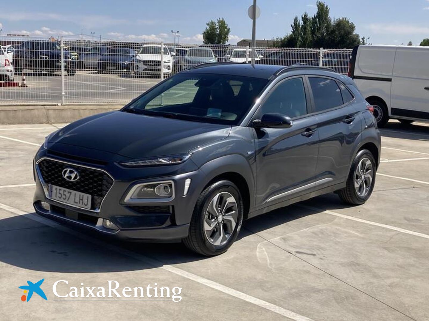 Hyundai Kona 1.6 GDI HEV Tecno Red DT 104 kW (141 CV) Gris SUV